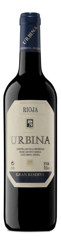 Bodegas Urbina Gran Reserva 2004 Front Bottle Shot
