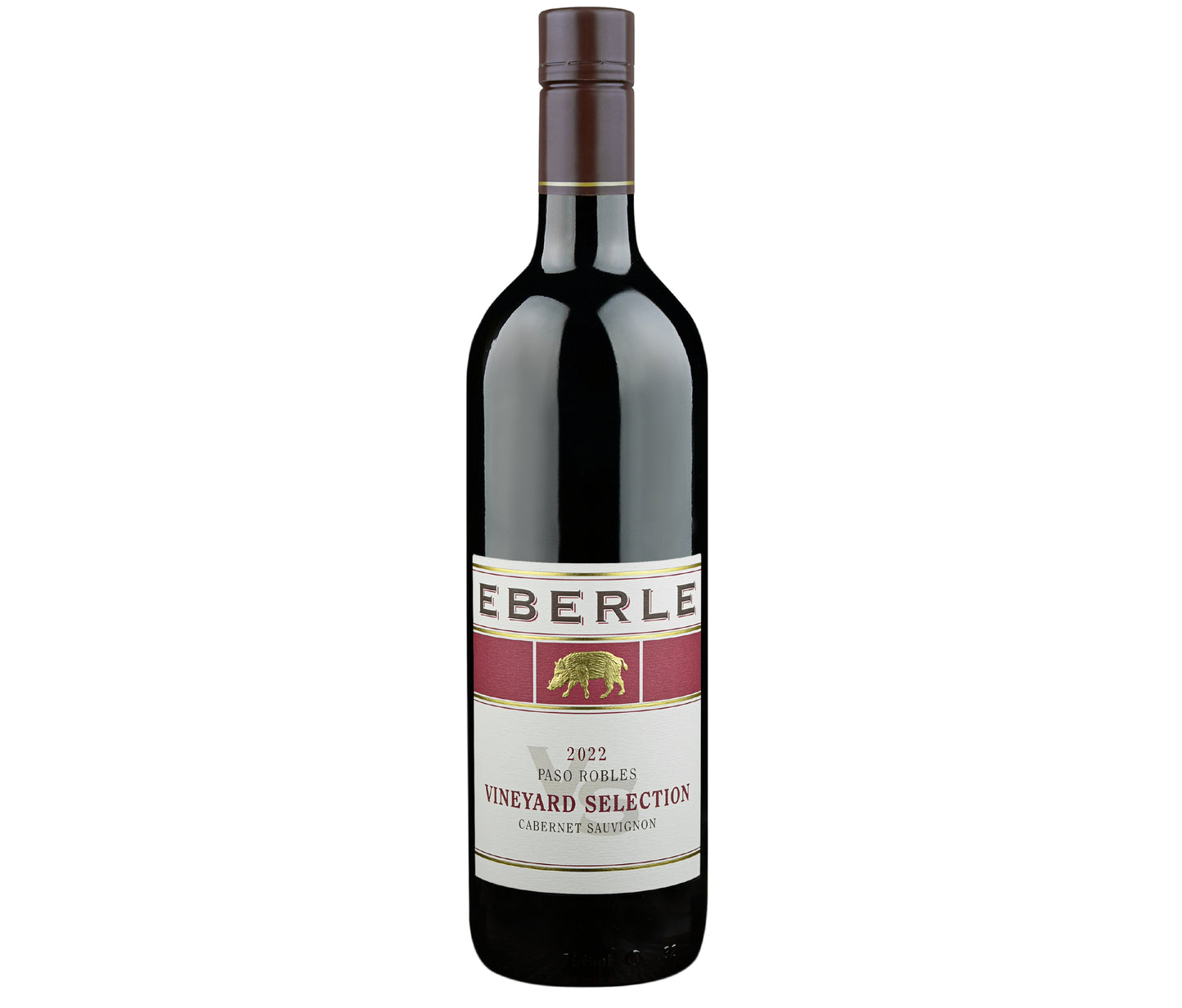 Eberle Vineyard Selection Cabernet Sauvignon 2022  Front Bottle Shot