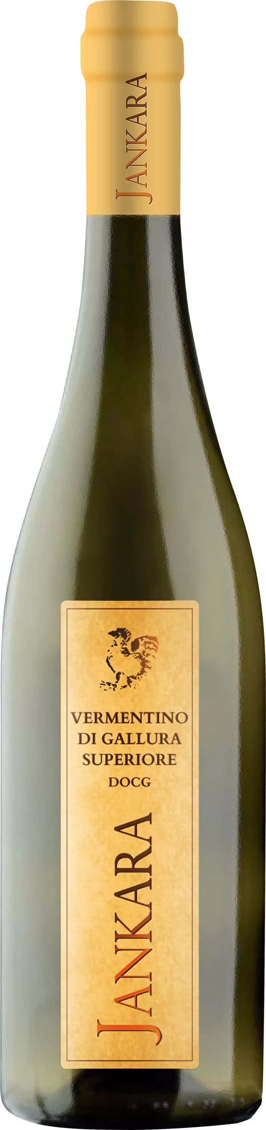 Jankara Vermentino di Gallura Superiore 2023  Front Bottle Shot