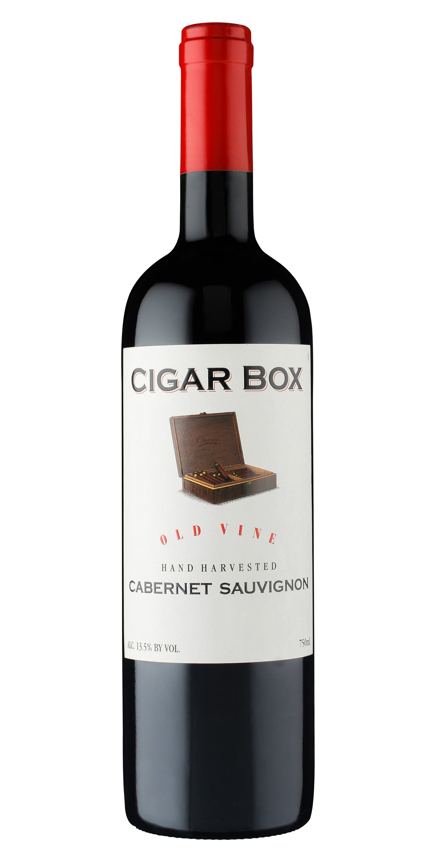 Cigar Box Old Vine Cabernet Sauvignon 2020  Front Bottle Shot