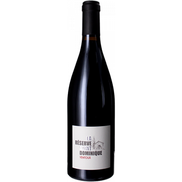 La Reserve Saint Dominique Ventoux Rouge 2020  Front Bottle Shot