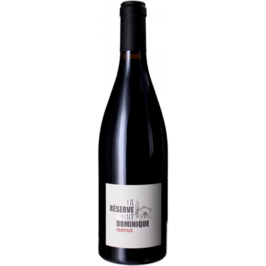 La Reserve Saint Dominique Ventoux Rouge 2020  Front Bottle Shot
