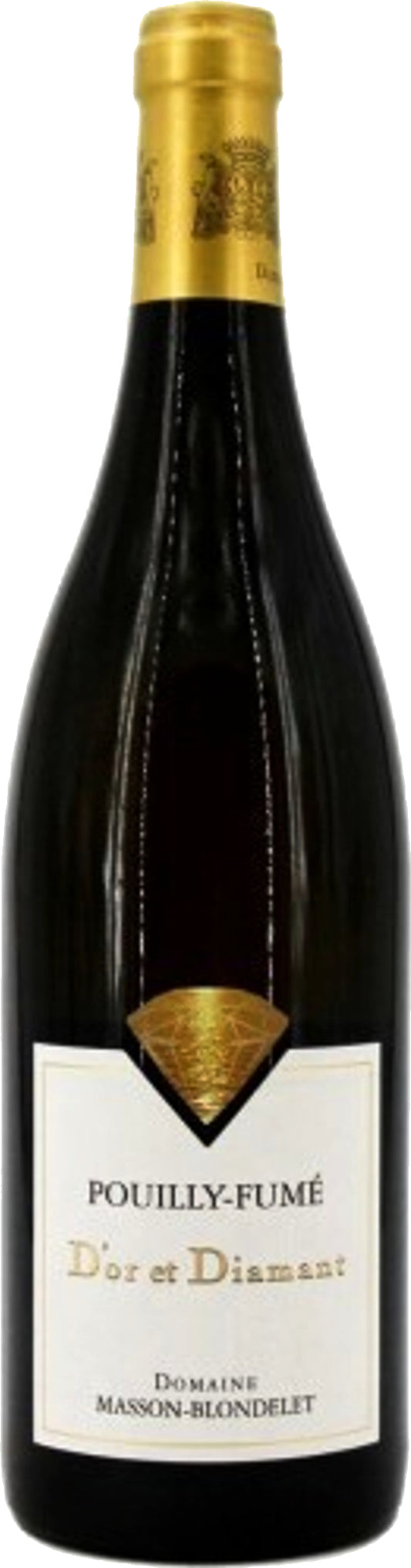Domaine Masson-Blondelet Pouilly-Fume D'Or et Diamant 2020  Front Bottle Shot
