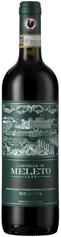 Castello di Meleto Chianti Classico Riserva 2020  Front Bottle Shot