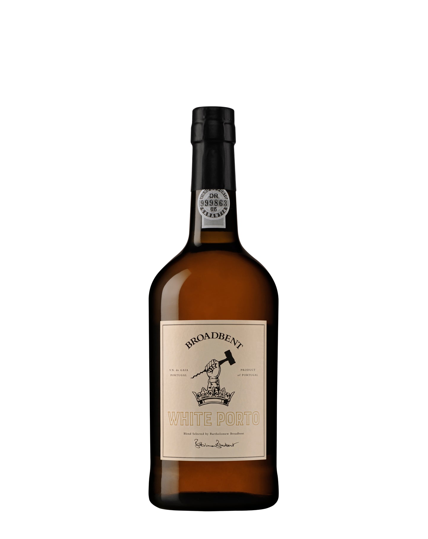 Broadbent White Port Front Bottle Shot