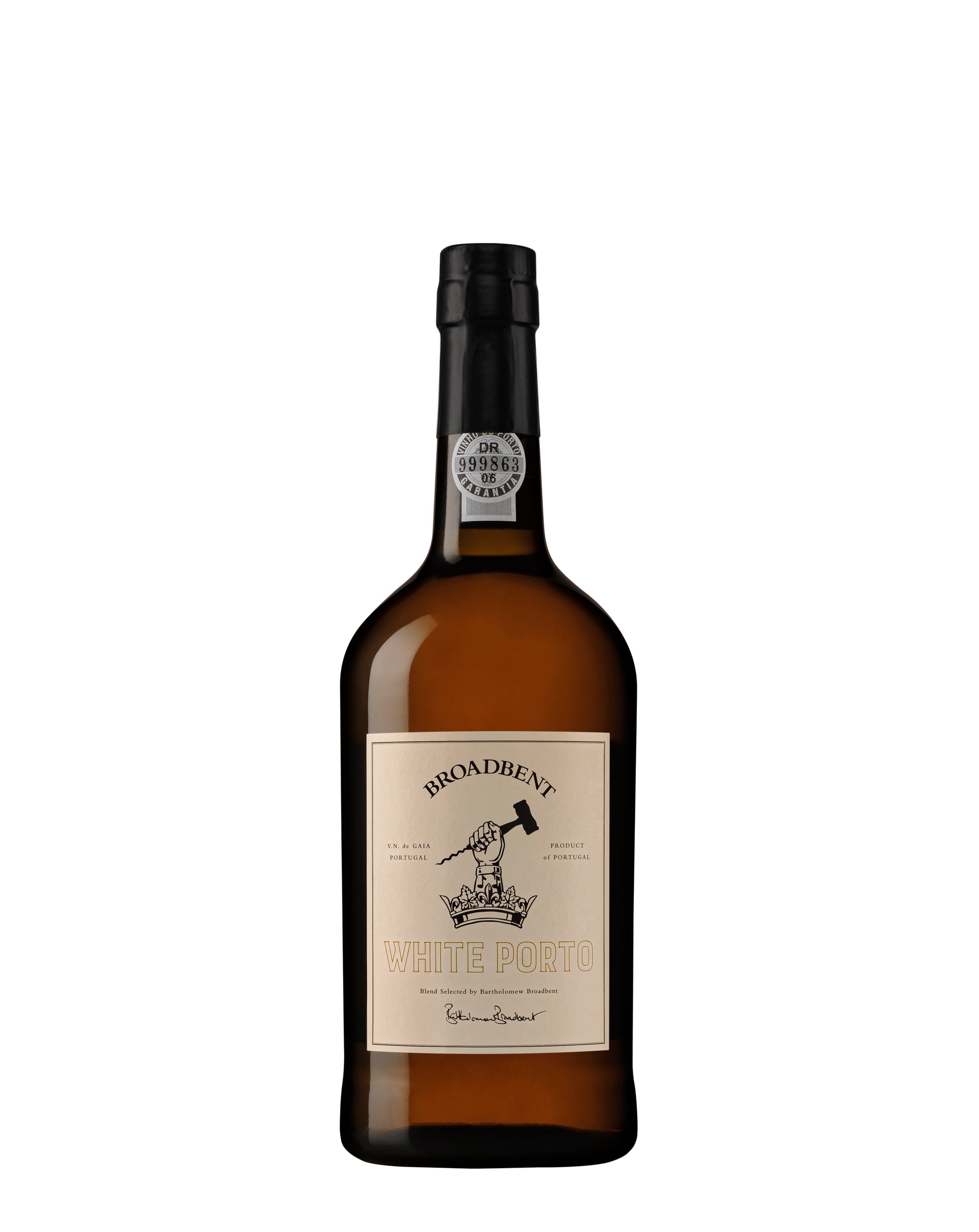 Broadbent White Port Front Bottle Shot