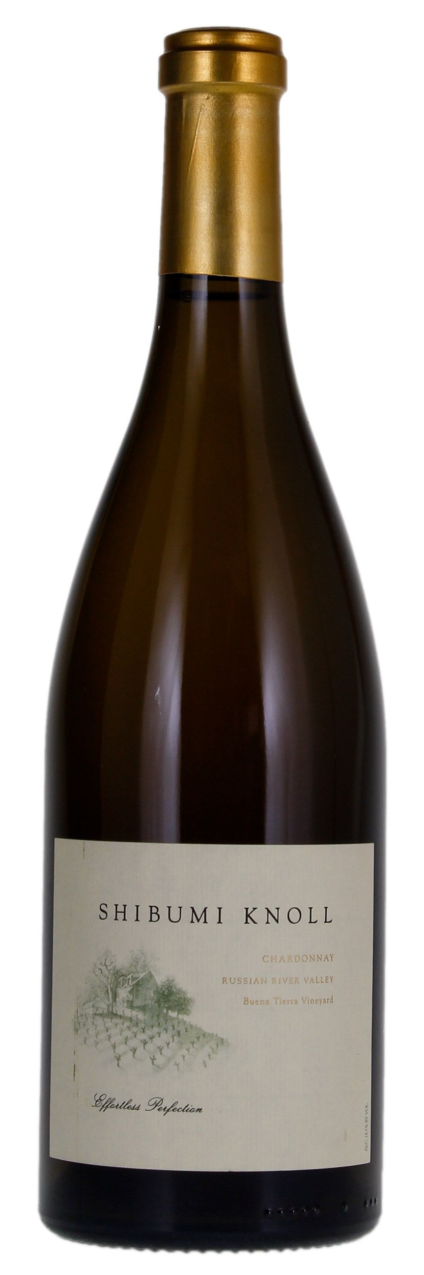 Shibumi Knoll Buena Tierra Vineyard Chardonnay 2020  Front Bottle Shot
