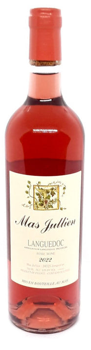 Mas Jullien Coteaux du Languedoc Rose 2022  Front Bottle Shot