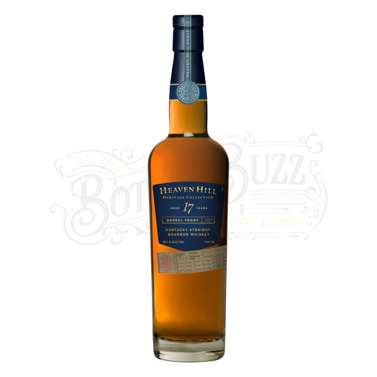Heaven Hill Heritage Collection Barrel Proof Bourbon 17 Yr (First Edition)