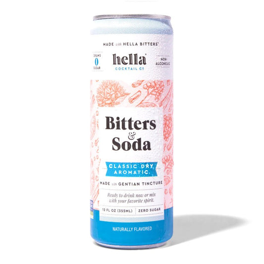Hella Bitters and Soda Aromatic Canned Cocktails 355ml