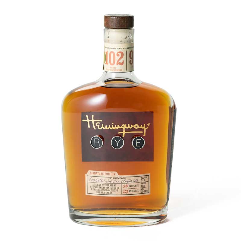 Hemingway Signature Edition Rye Whiskey 750ml