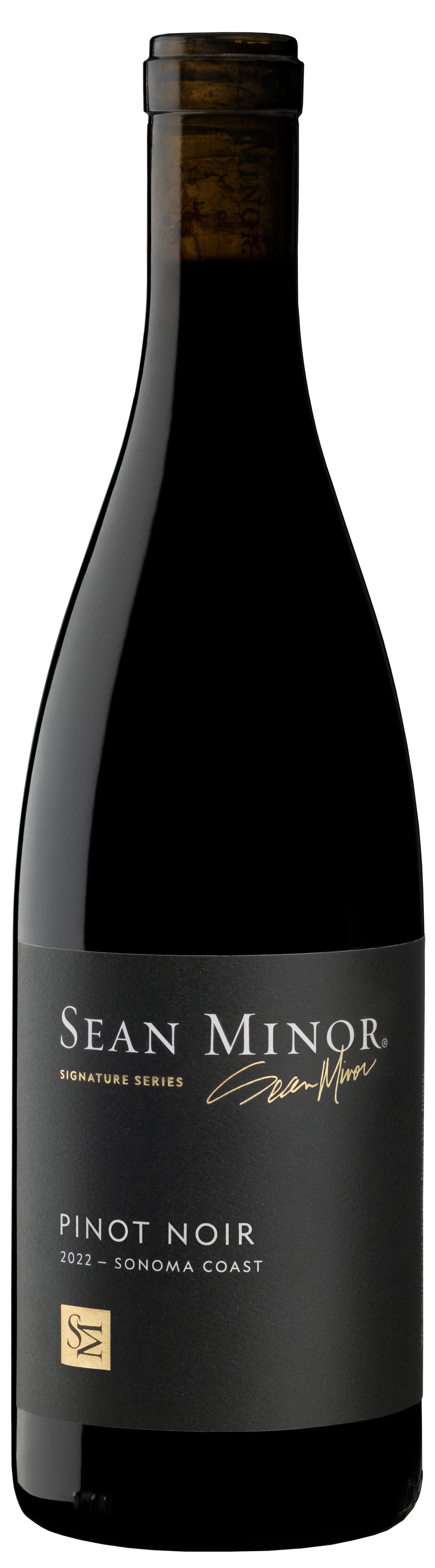 Sean Minor Sonoma Coast Pinot Noir 2022  Front Bottle Shot