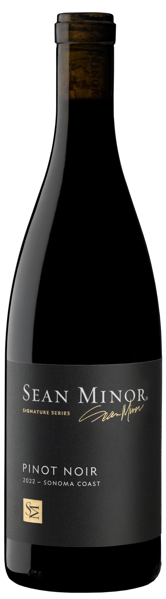Sean Minor Sonoma Coast Pinot Noir 2022  Front Bottle Shot