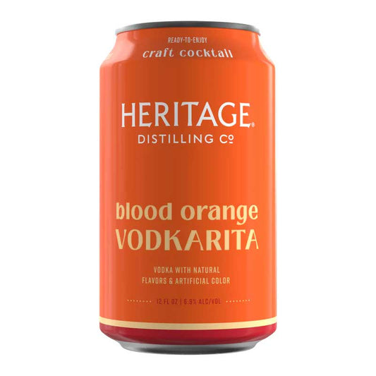 Heritage Distilling Blood Orange Vodkarita 4/12oz