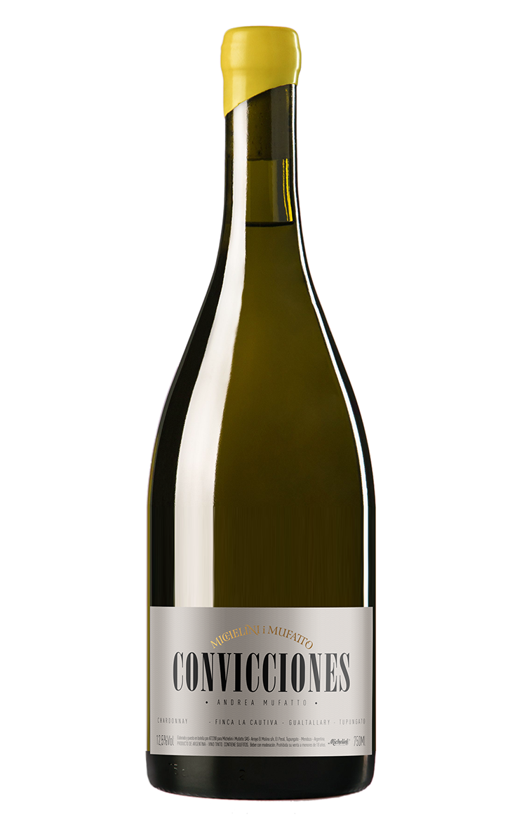 Michelini I Mufatto Convicciones Chardonnay 2021  Front Bottle Shot