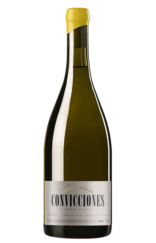 Michelini I Mufatto Convicciones Chardonnay 2021  Front Bottle Shot