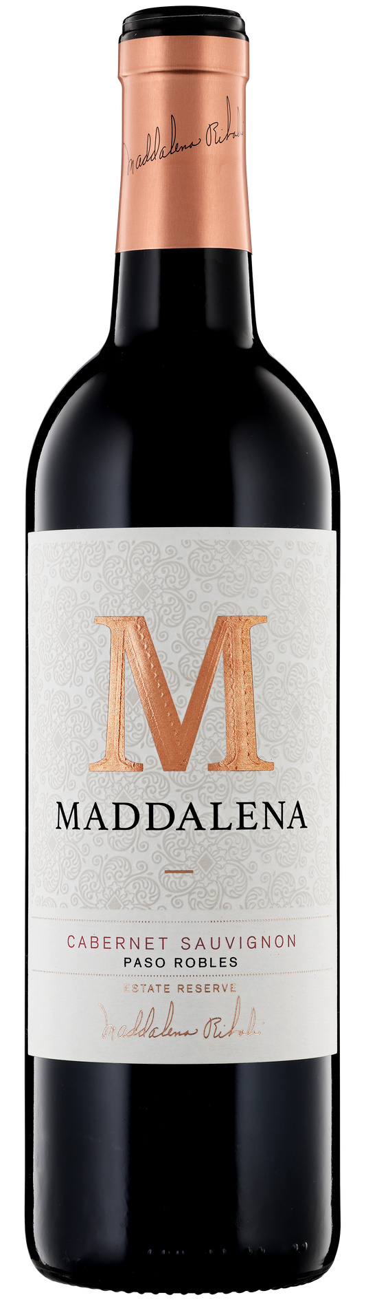 Maddalena Cabernet Sauvignon 2022  Front Bottle Shot