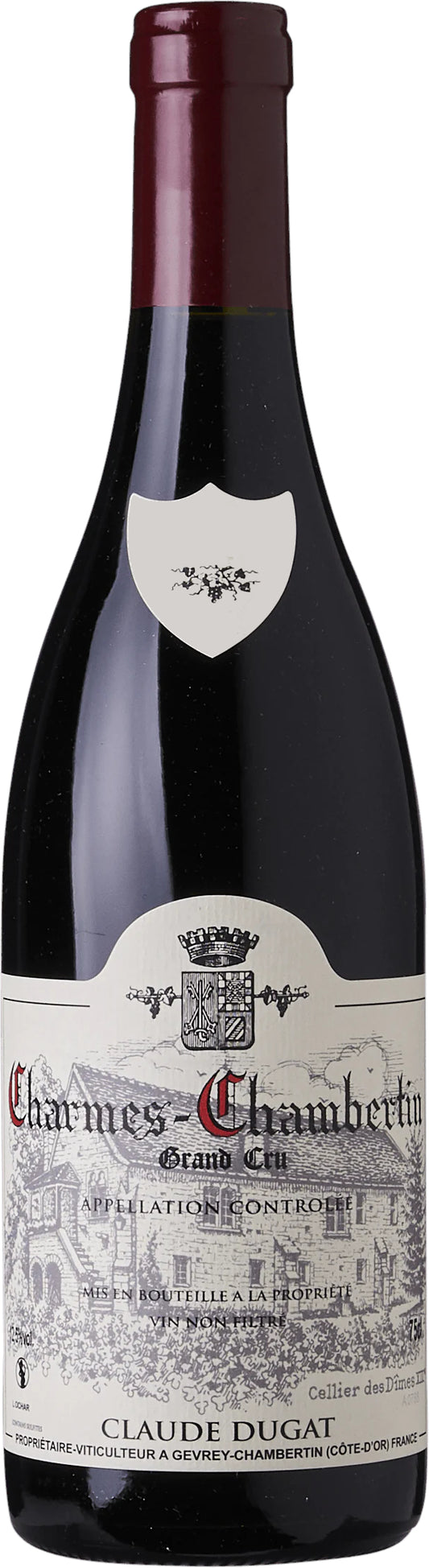 Domaine Claude Dugat Charmes-Chambertin Grand Cru 2021  Front Bottle Shot