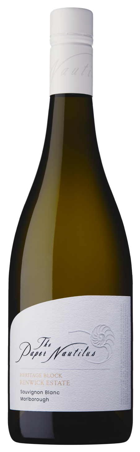Nautilus The Paper Sauvignon Blanc 2022  Front Bottle Shot