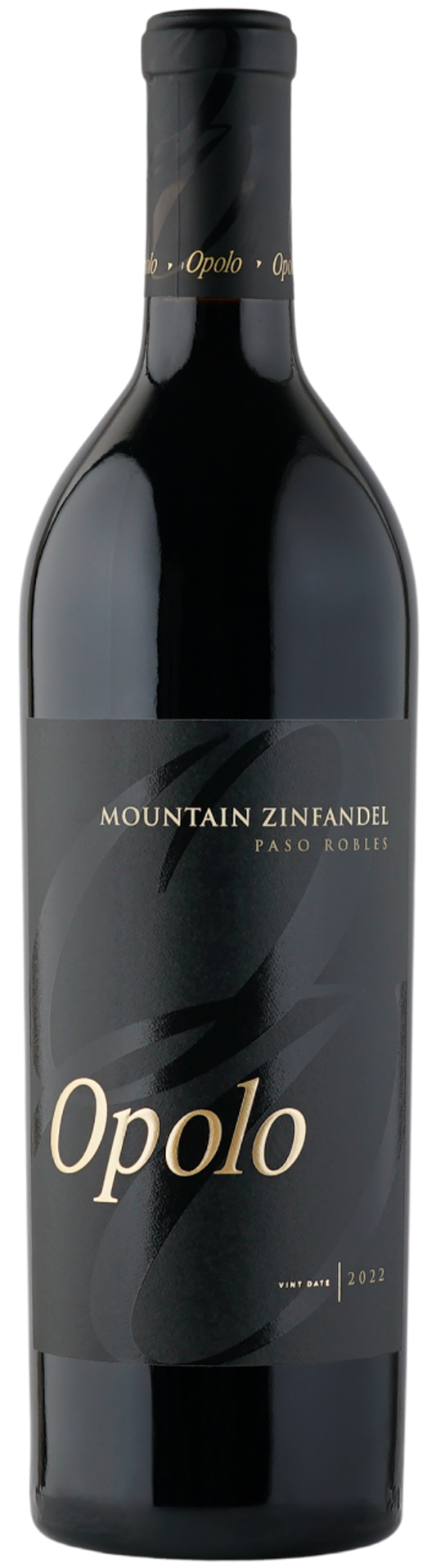 Opolo Mountain Zinfandel 2022  Front Bottle Shot