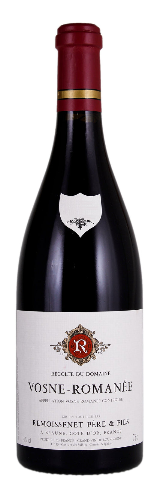 Remoissenet Vosne-Romanee 2022  Front Bottle Shot