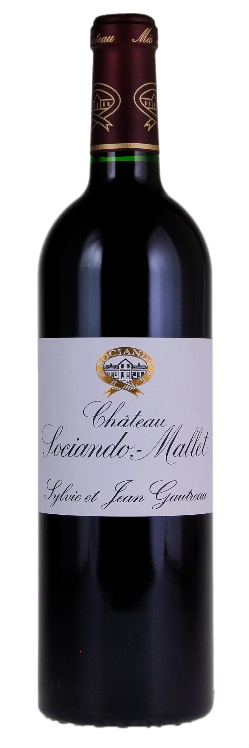 Chateau Sociando-Mallet  2022  Front Bottle Shot