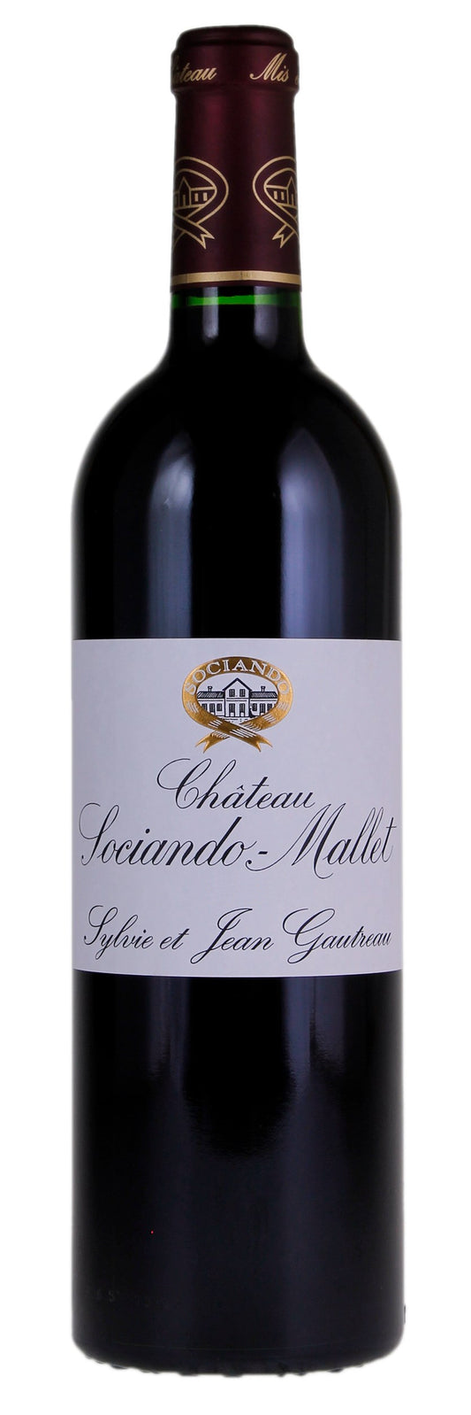 Chateau Sociando-Mallet  2022  Front Bottle Shot