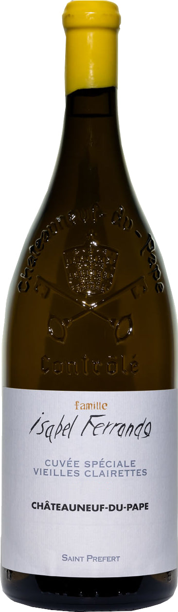 Famille Ferrando Chateauneuf-du-Pape Blanc Vieilles Clairettes (1.5 Liter Magnum) 2020  Front Bottle Shot