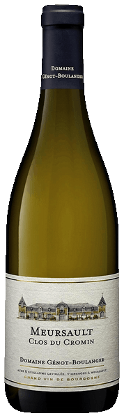 Domaine Genot-Boulanger Meursault Clos du Cromin 2021  Front Bottle Shot
