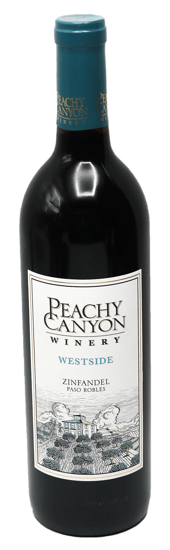 Peachy Canyon Westside Zinfandel 2021  Front Bottle Shot