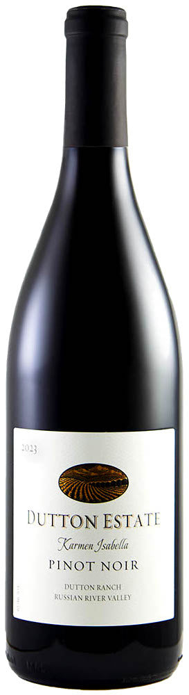 Dutton Estate Karmen Isabella Pinot Noir 2023  Front Bottle Shot