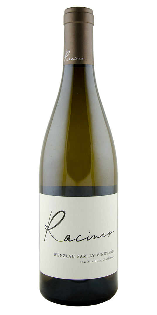 Racines Wenzlau Vineyard Chardonnay 2021  Front Bottle Shot