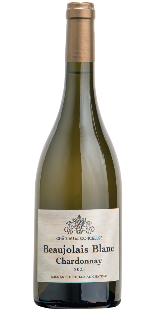 Chateau de Corcelles Beaujolais Blanc 2023  Front Bottle Shot