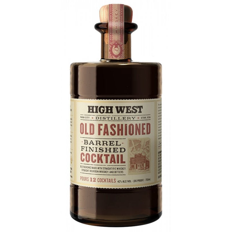 High West Old Fashioned Barrel Finish Cocktail 750ml