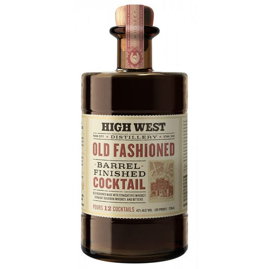 High West Old Fashioned Barrel Finish Cocktail 750ml