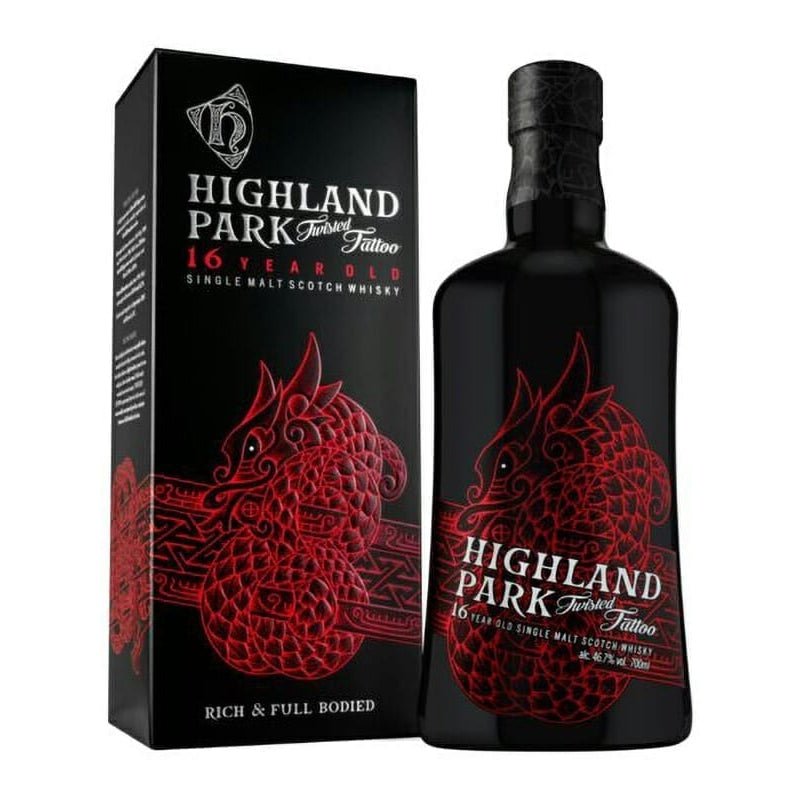 Highland Park Twisted Tattoo 16 Year Scotch Whiskey
