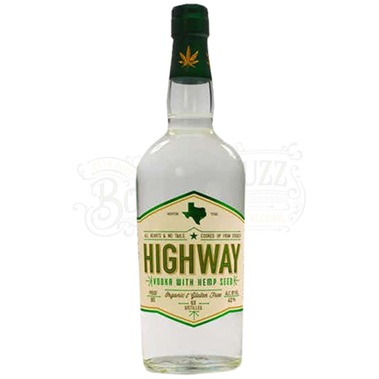 Highway Vodka With Hemp Seed