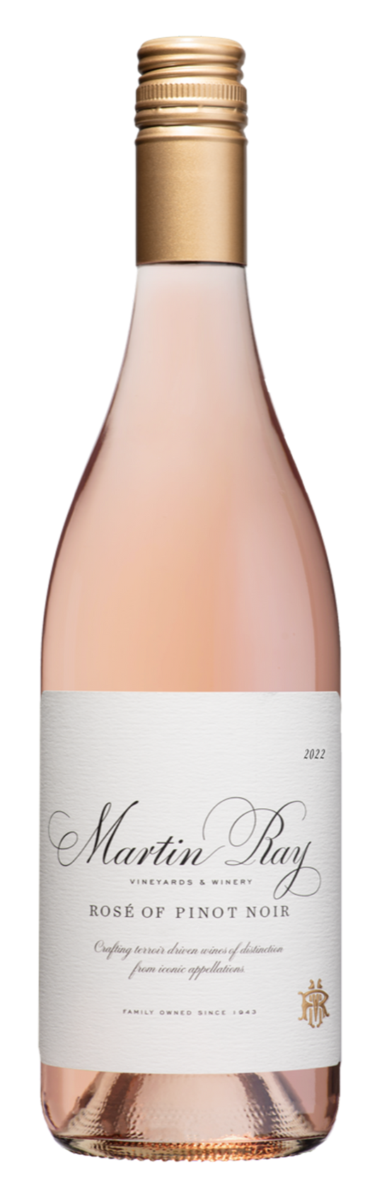 Martin Ray Rose of Pinot Noir 2022  Front Bottle Shot