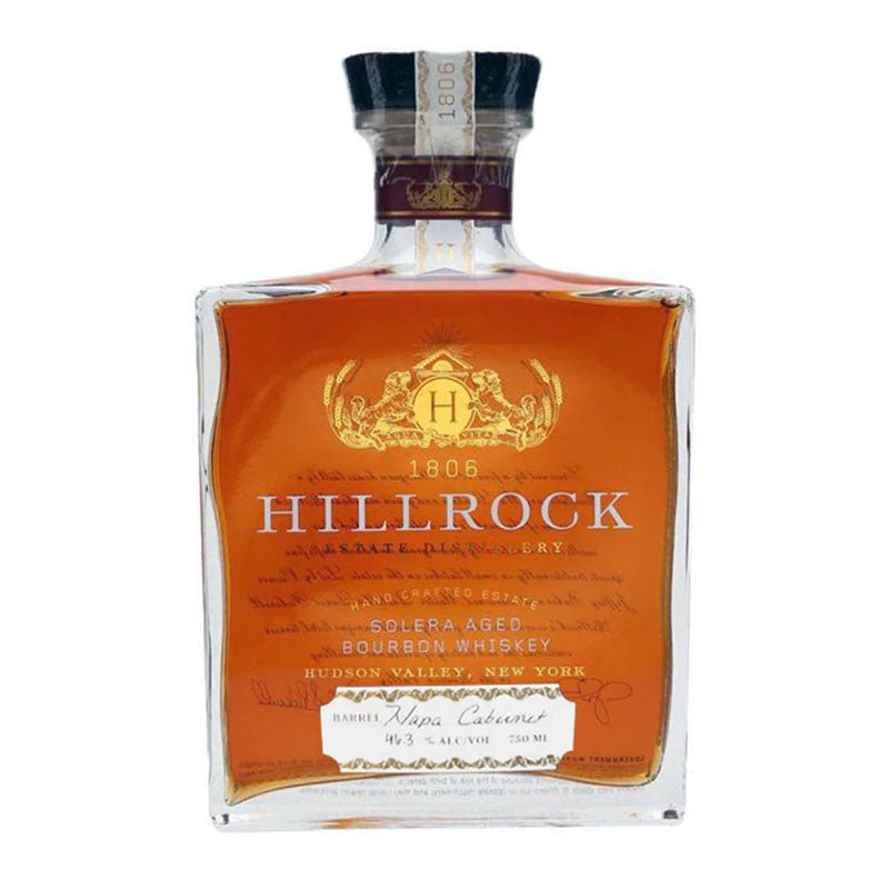 Hillrock Solera Napa Cabernet Finish Aged Bourbon Whiskey 750ml