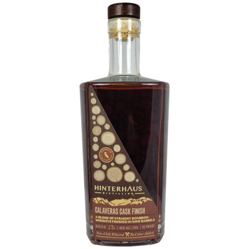 Hinterhaus Calaveras Cask Finish Bourbon Whiskey