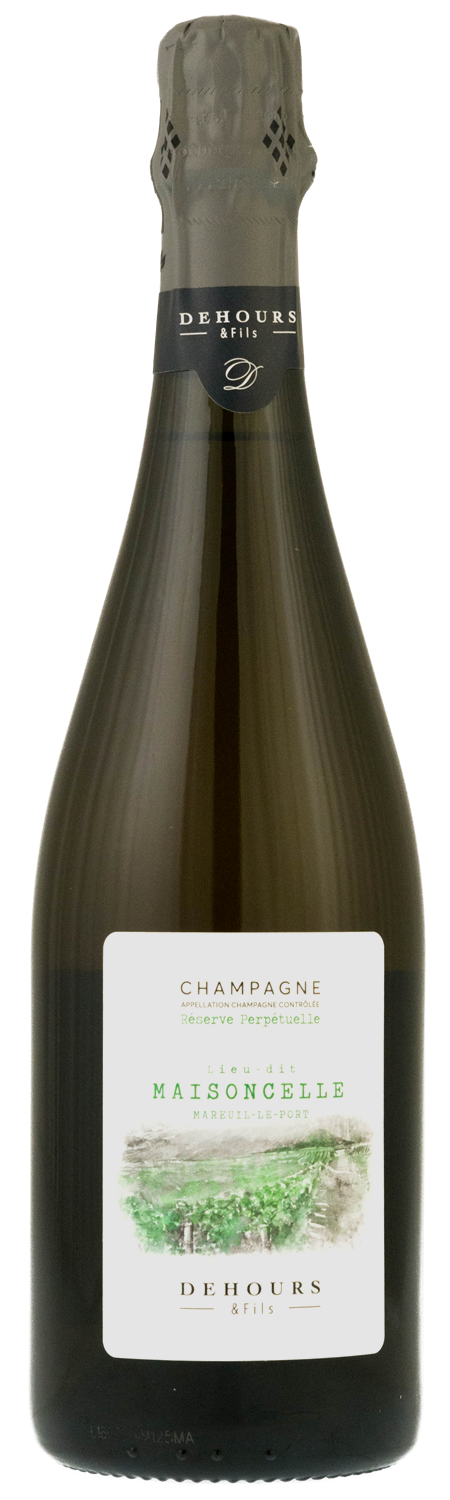 Dehours Maisoncelle Lieu-Dit Reserve Perpetuelle Extra Brut  Front Bottle Shot