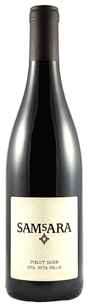 SAMsARA Sta. Rita Hills Pinot Noir 2022  Front Bottle Shot