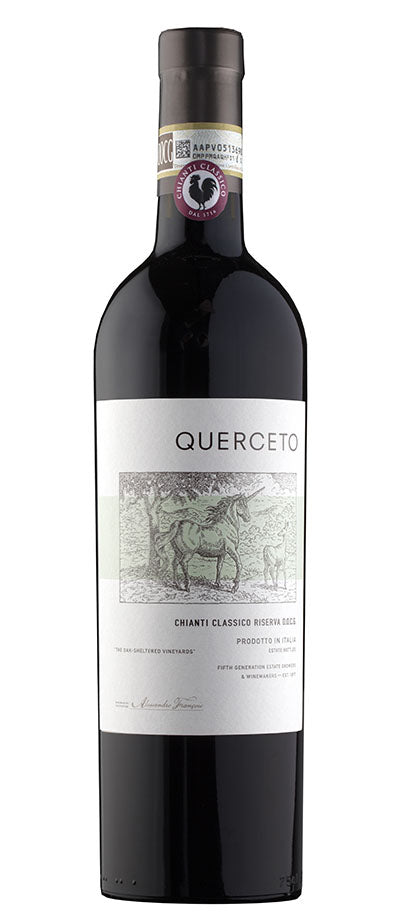 Castello di Querceto Chianti Classico Riserva 2018  Front Bottle Shot
