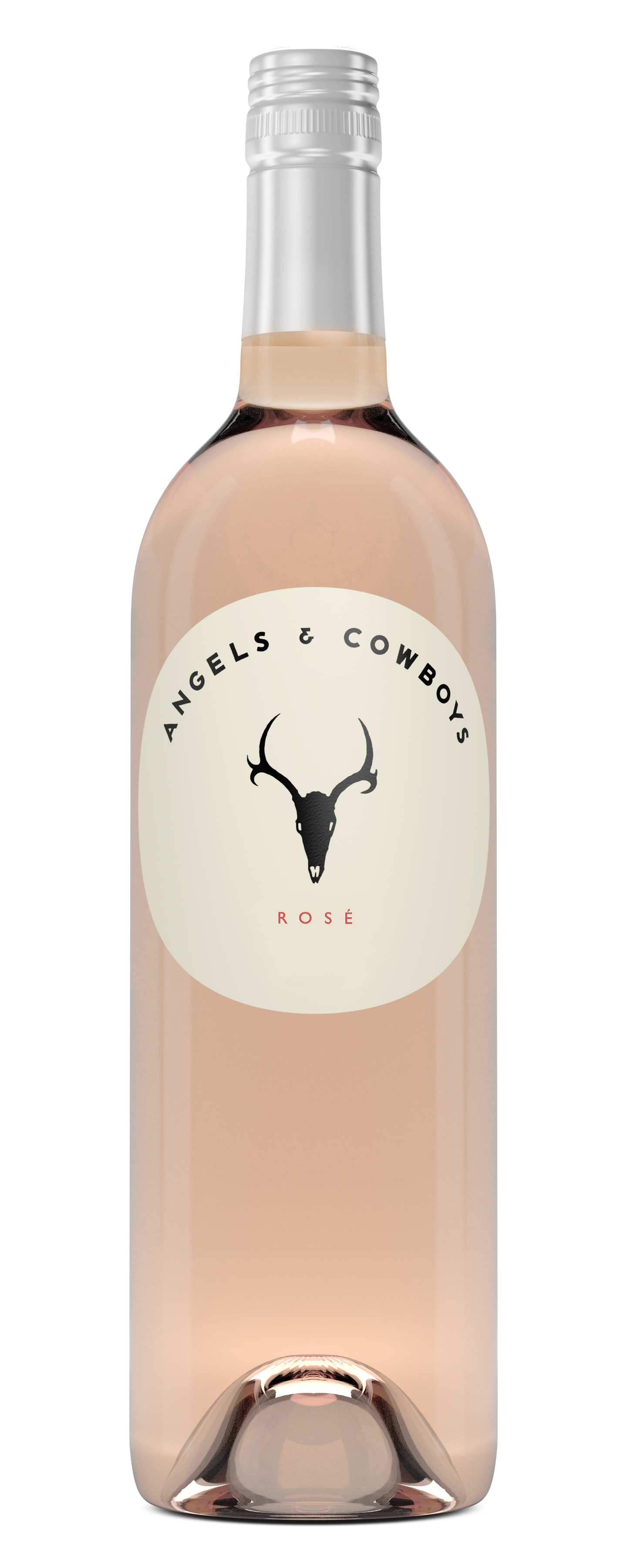 Angels & Cowboys Rose 2023  Front Bottle Shot