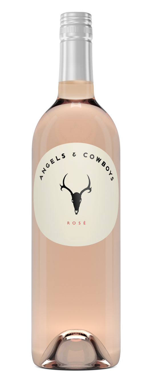 Angels & Cowboys Rose 2023  Front Bottle Shot