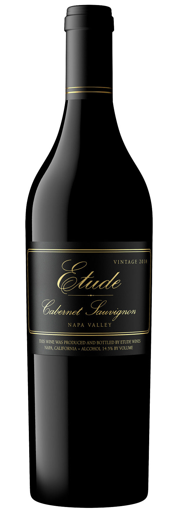 Etude Napa Valley Cabernet Sauvignon 2018  Front Bottle Shot