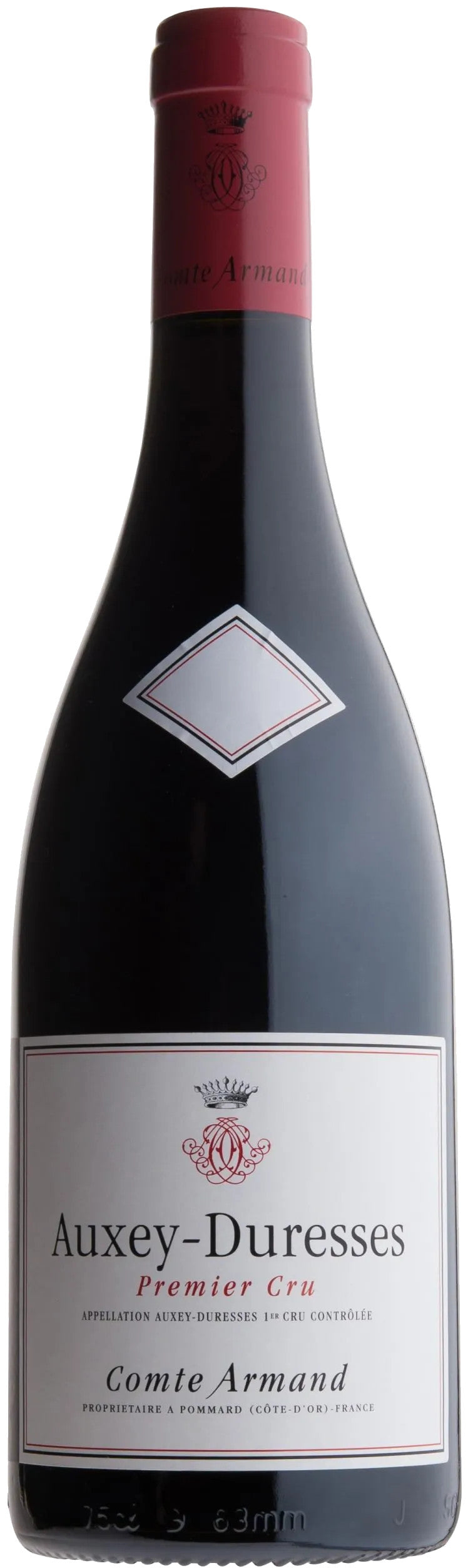 Comte Armand Auxey-Duresses Premier Cru 2020  Front Bottle Shot