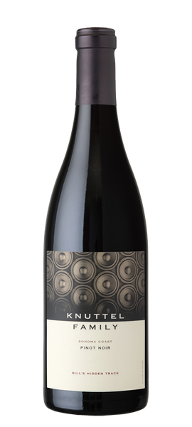 William Knuttel Bill's Hidden Track Pinot Noir 2021  Front Bottle Shot