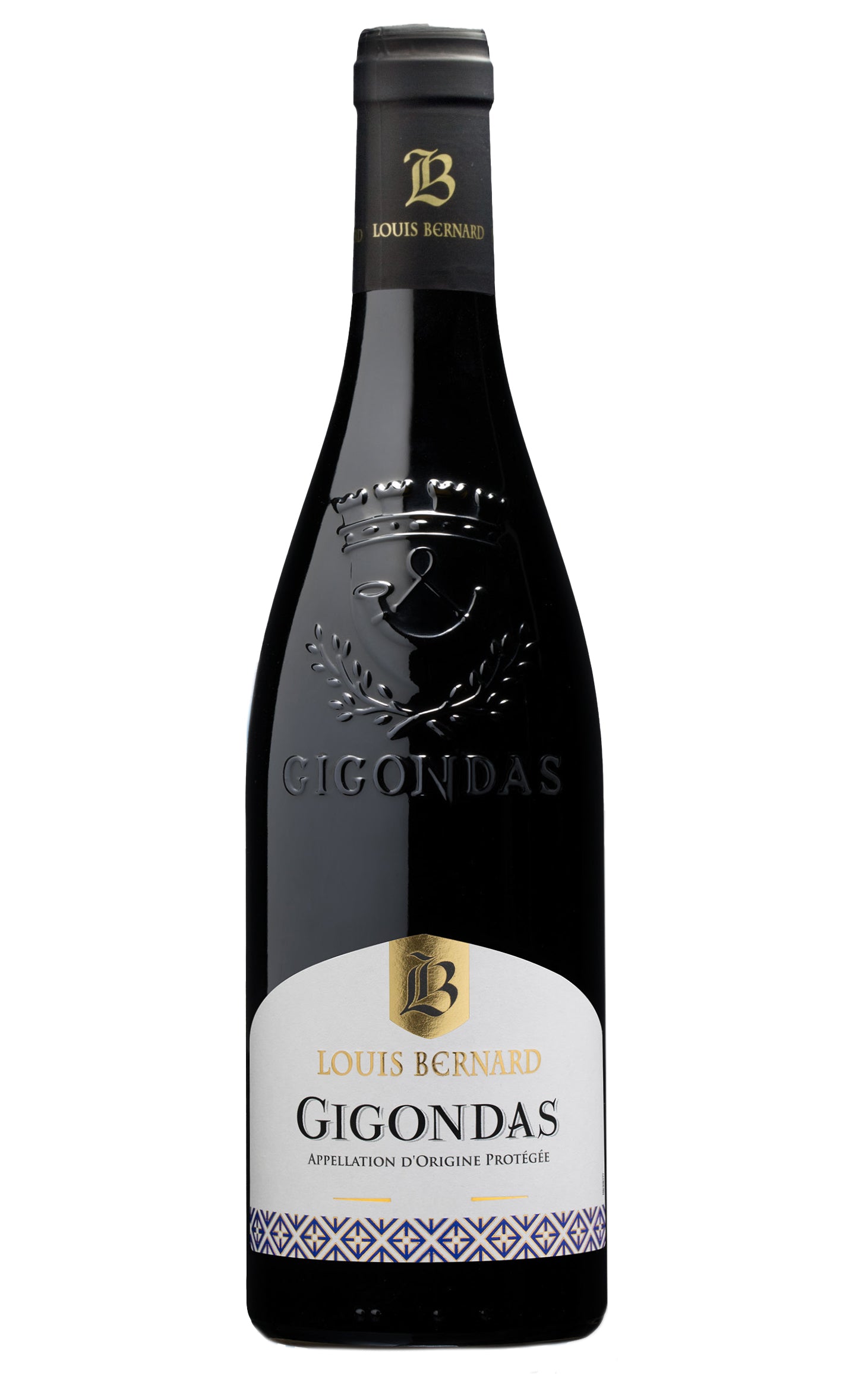 Louis Bernard Gigondas 2018  Front Bottle Shot