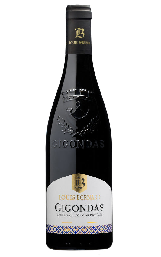 Louis Bernard Gigondas 2018  Front Bottle Shot